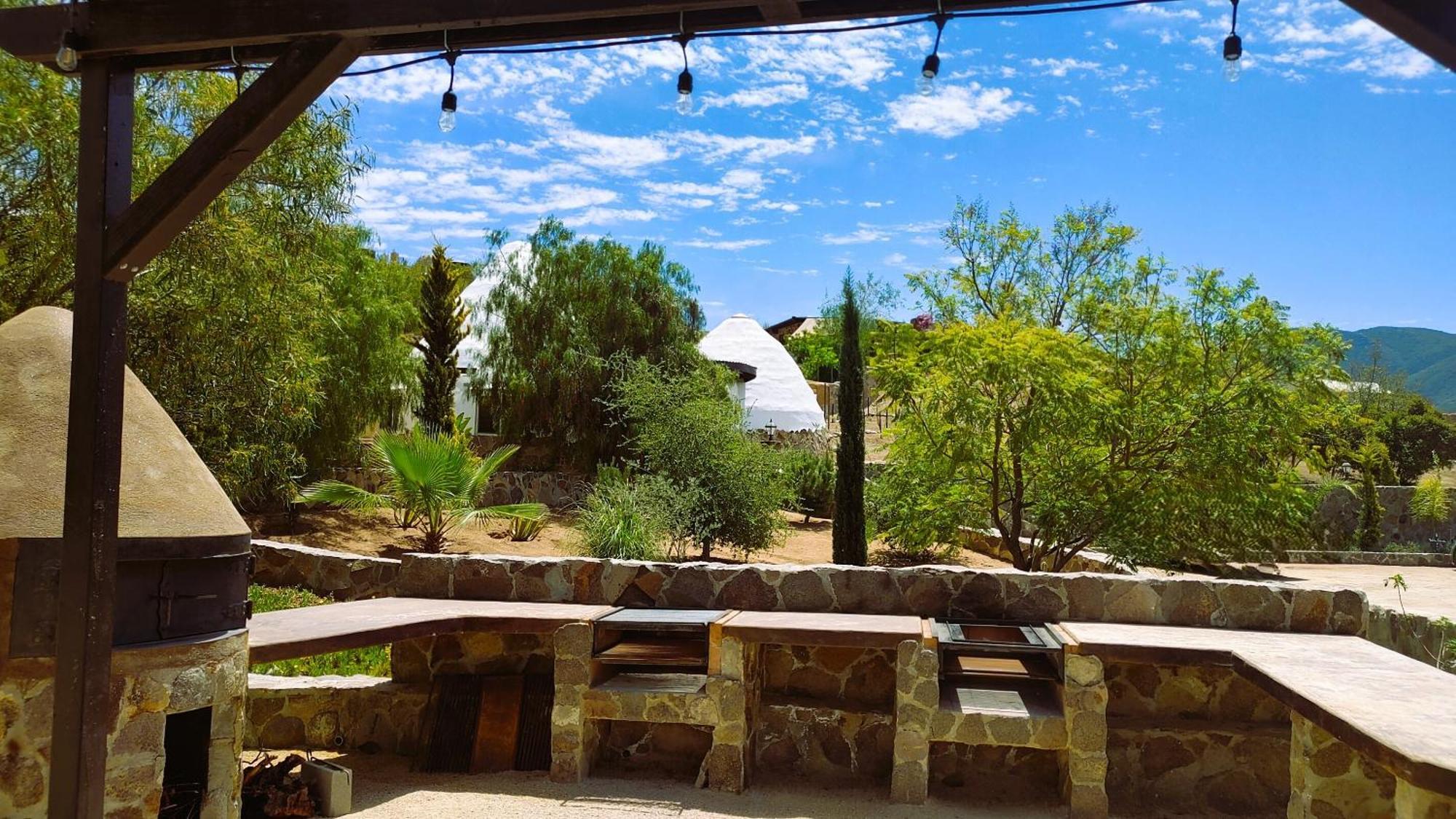 Hacienda Eco-Domes Villa Valle de Guadalupe Bagian luar foto